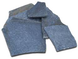 Polygonalplatten Karistou Schwartz Blau mit Braunen Adern