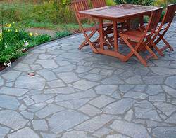 Polygonalplatten Kavala Grau